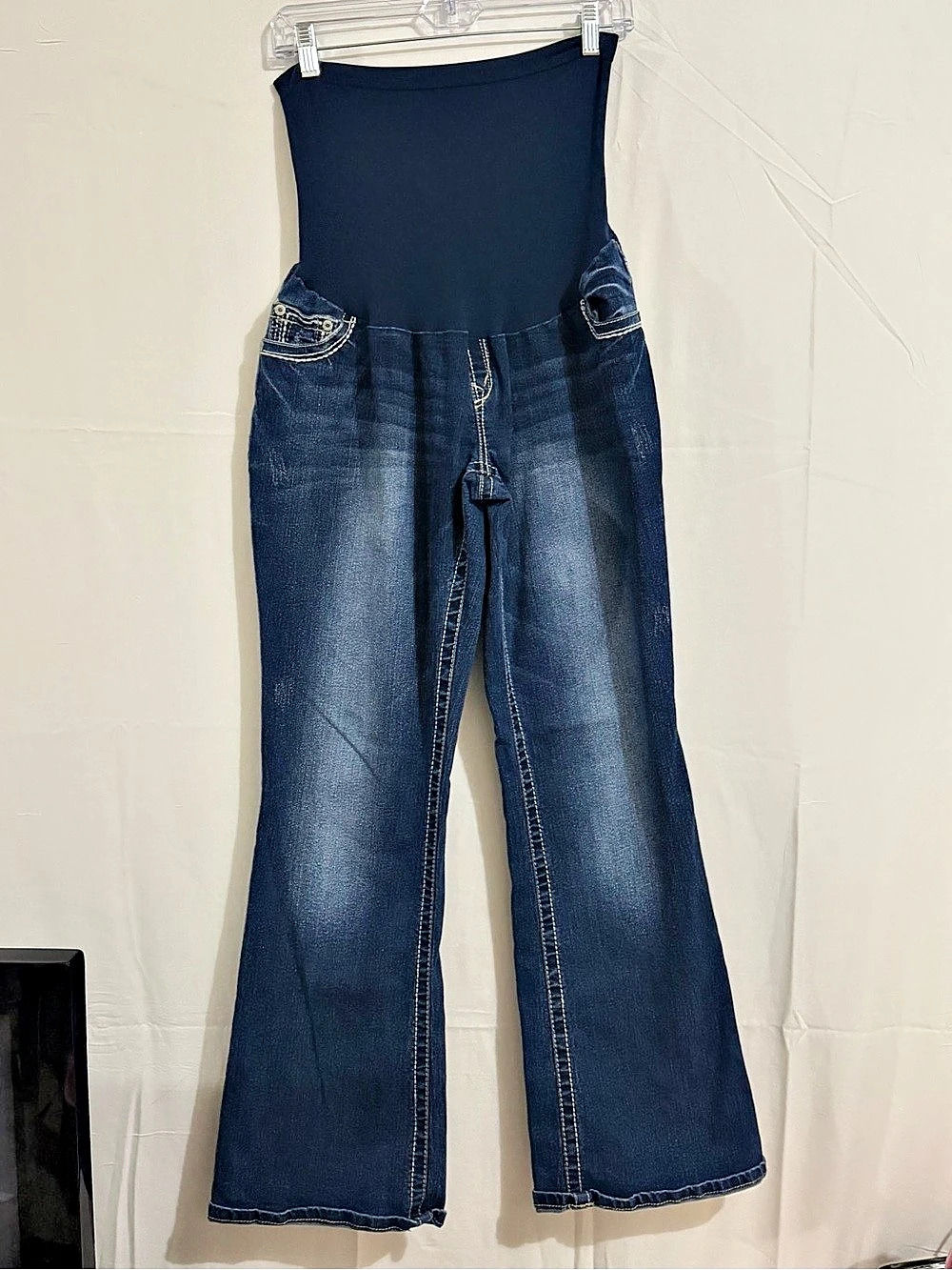 True Religion Joey Flare Jeans in Blue XS